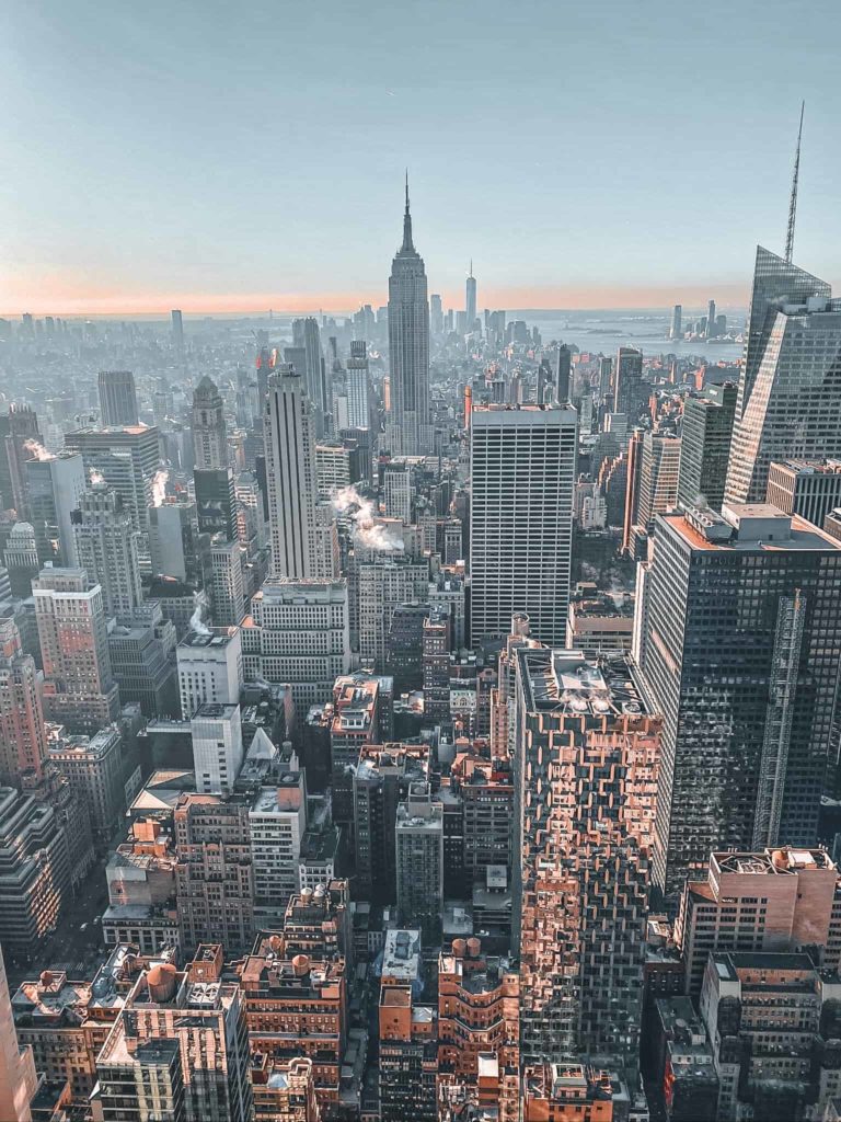 Die sehenswerte Aussicht vom Rockefeller Center