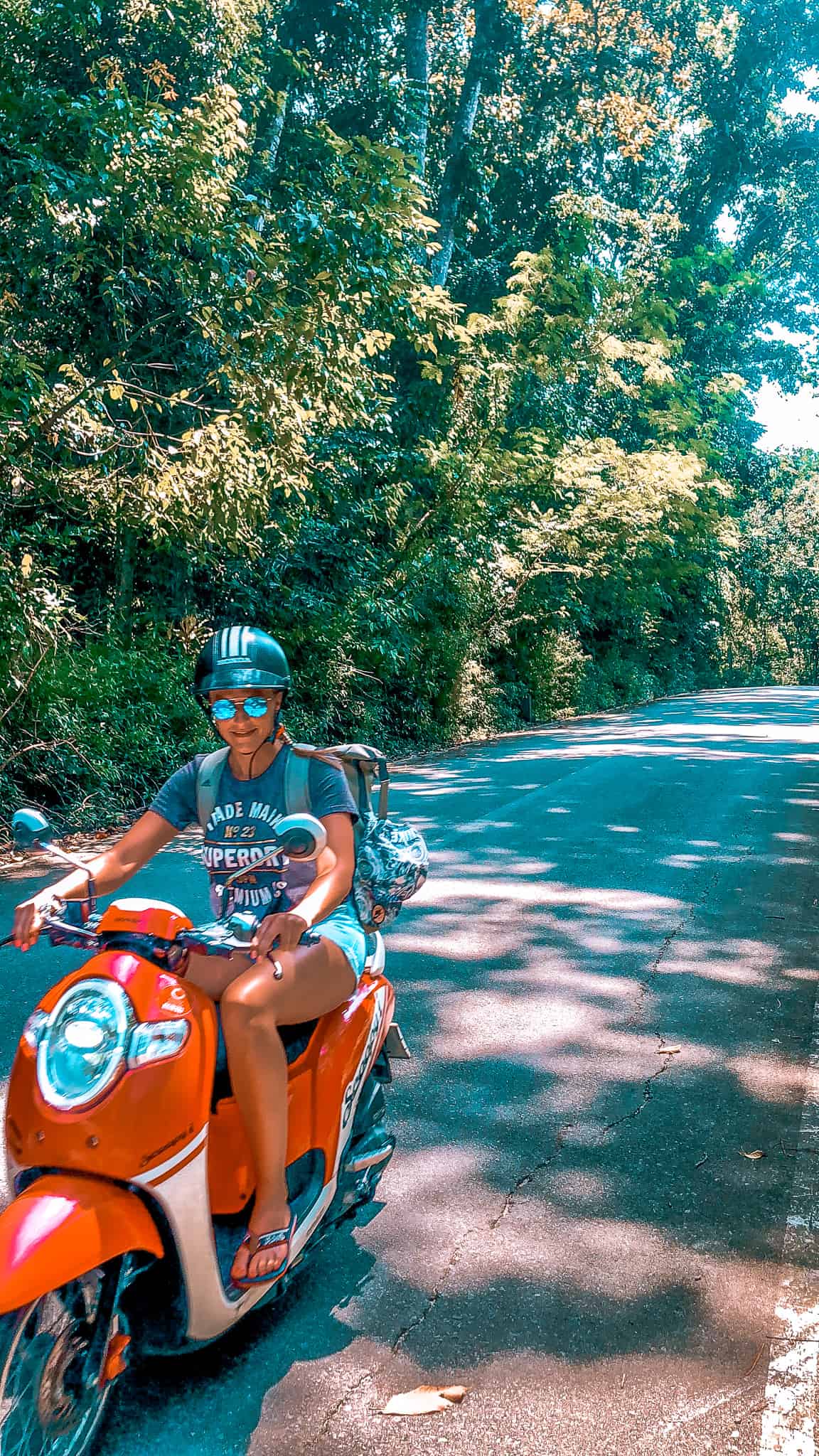 Rollerfahren in Thailand macht Spaß