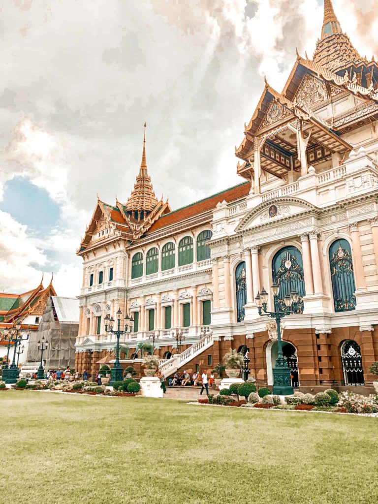 Der Palast des Königs in Bangkok