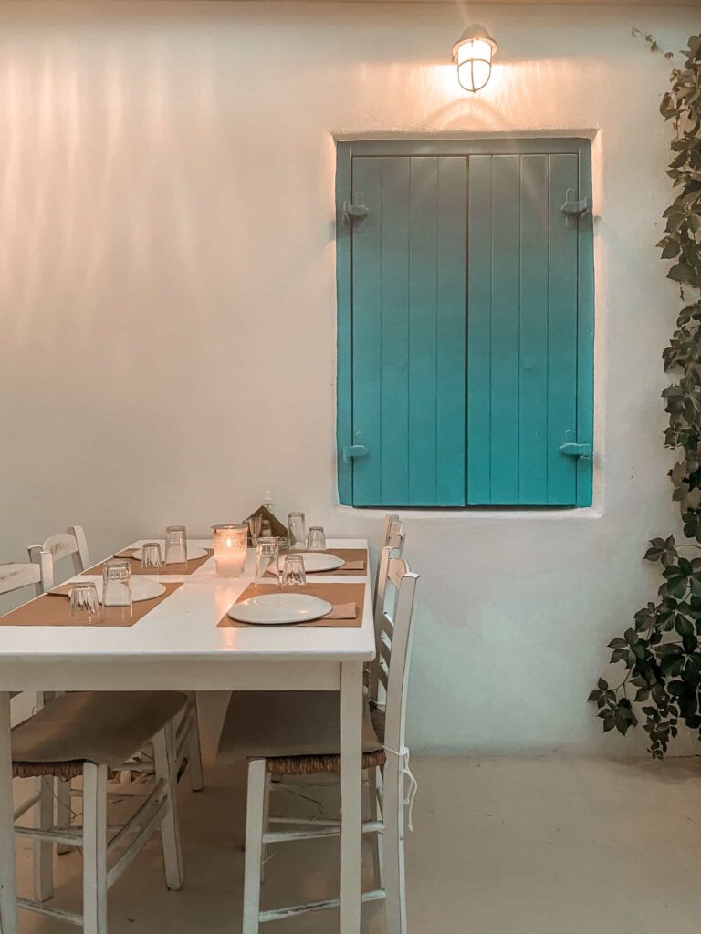 Taverne Restaurant auf Mykonos