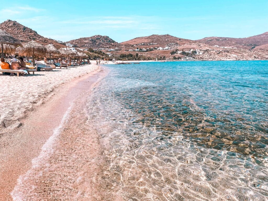 Kalafati Beach Mykonos Griechenland