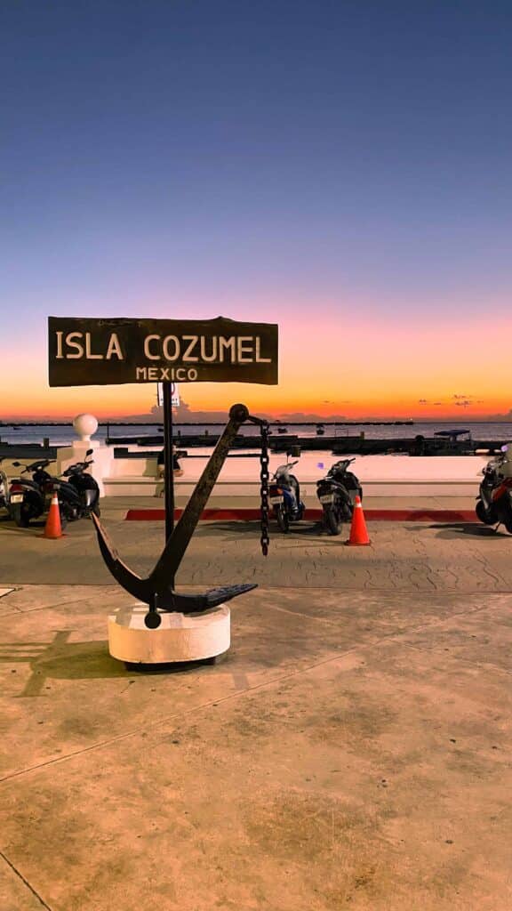 Hafen von Cozumel