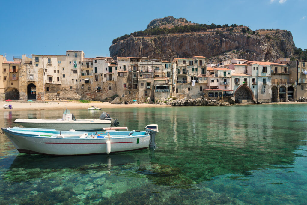 Boote in Cefalu