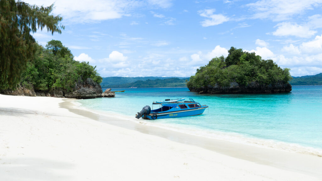 Banggai Inseln Oyama Strand