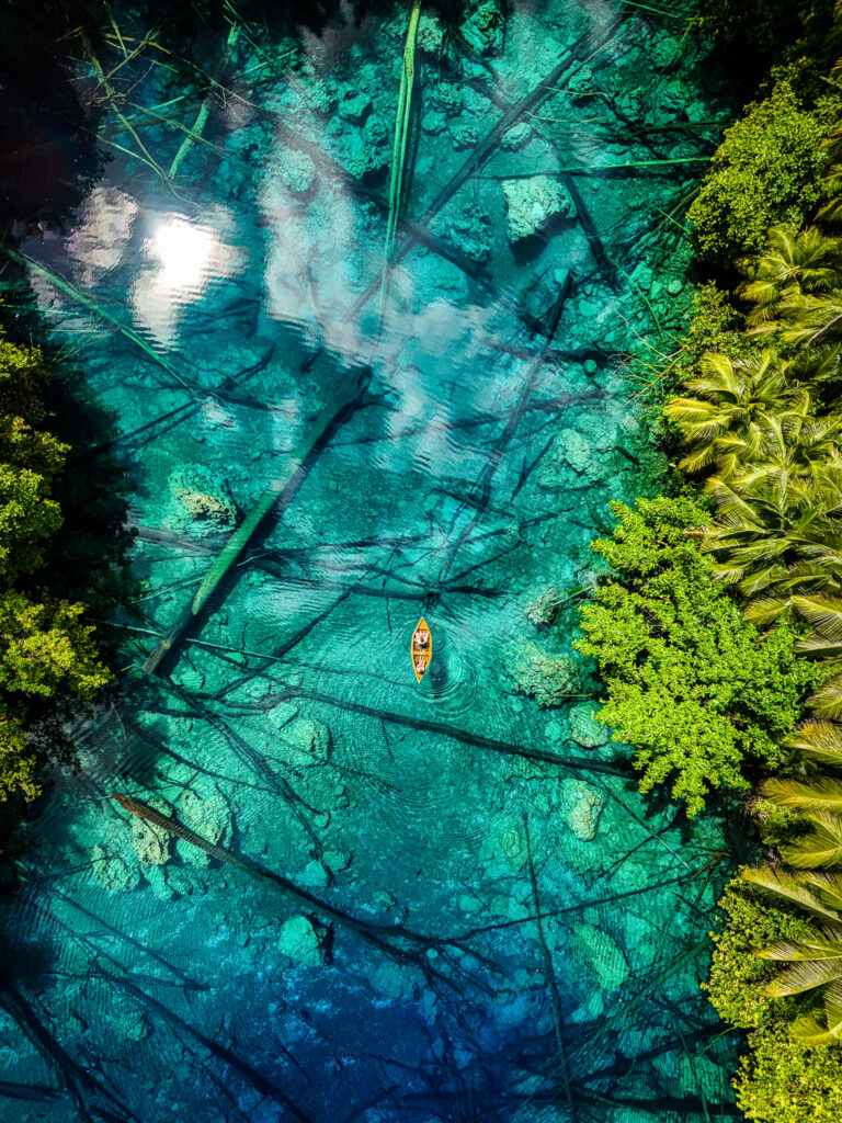 Paisu Pok Lake Banggai Sulawesi