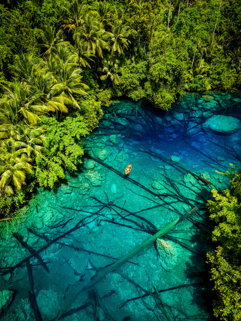 Paisu Pok Lake Sulawesi Drone